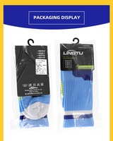 Vente en gros de chaussettes athlétiques rembourrées en éponge Chaussettes d'équipage de sport de basket-ball élite pour enfants et jeunes hommes