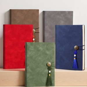 Cuaderno de Cuero Cr-028 con Encuadernación Cosida, Bloc de Notas Multifuncional con Impresión Digital para Uso Empresarial - Product Image 1