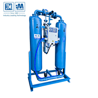 Sécheur à adsorption régénérative micro-thermique 88 Nm/min pour air comprimé, sécheur déshydratant pour la transformation alimentaire, compresseur à vis industriel