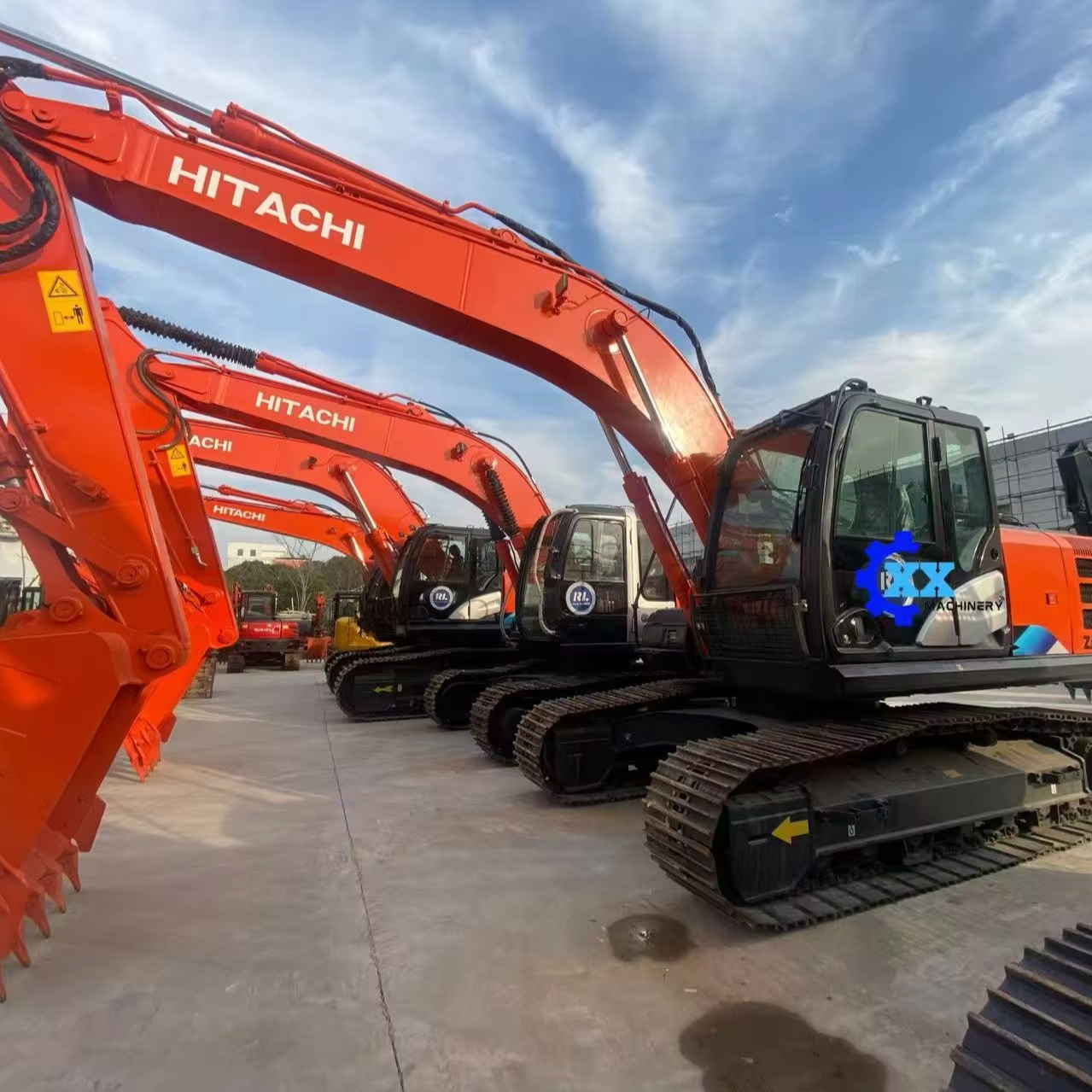 Used Hitachi Excavator Zaxis - High Performance & Low Price