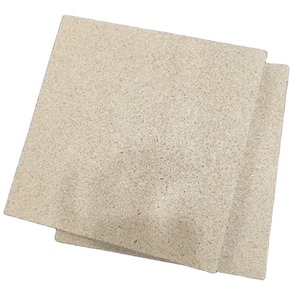 Personnalisé en usine 1200 ° Panneau d'isolation réfractaire en <span class=keywords><strong>vermiculite</strong></span> résistant aux températures élevées <span class=keywords><strong>pour</strong></span> foyer, pièces de revêtement <span class=keywords><strong>pour</strong></span> poêle à <span class=keywords><strong>bois</strong></span> - Product Image 2