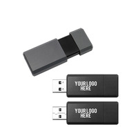 Flashdisk USB Retraktil Persegi Panjang ABS dengan Logo Custom, Pendrive 2.0, Memory Stick, Hadiah Promosi Bisnis, U Disk 3.0