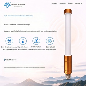 <span class=keywords><strong>Antena</strong></span> <span class=keywords><strong>Omnidireccional</strong></span> de Fibra de Vidrio Dorada para Exteriores, <span class=keywords><strong>2</strong></span>.4G 5.8G 433MHz 4G 5G, Alta Ganancia, Conector N Macho, para WiFi, LoRa, Estación Base - Product Image 2