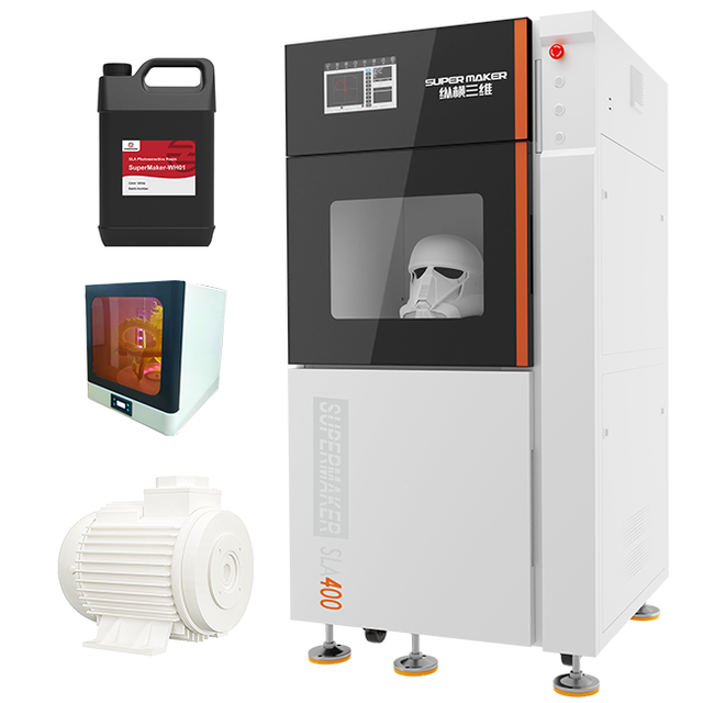 Axiom3D Best Selling Professional Forming Size 400*400*350mm Industrial SLA 3D Printer.