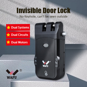 Wafu WF-026 thông minh an ninh <span class=keywords><strong>Keyless</strong></span> nhập Khóa vô hình nhà cửa khóa điện tử RFID Thông Minh Cổng Cửa Khóa để nhà văn phòng - Product Image 3