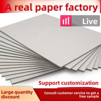 Dossier en carton gris recyclable A4 de 2 mm, personnalisé en gros, avec clip rapide et surface ultra-lisse, modèle KM-03