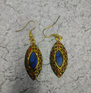 Boucles d'Oreilles en Métal avec Logo, Emballage Personnalisé, Vente Directe d'Usine, Laiton, Gravure Colorée, Boucle d'Oreille à Breloque - Product Image 6