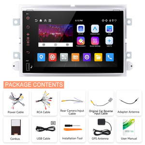 Radio para Auto Podofo de 7 Pulgadas para Ford Focus F150 Focus Montego Explorer, Carplay, Android Auto, 2+32G, GPS, WIFI, Soporte Técnico - Product Image 6