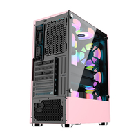 Boîtier d'ordinateur de jeu SNOWMAN, nouvelle version, tour ATX, verre trempé, boîtier d'ordinateur de bureau, boîtier de PC de jeu