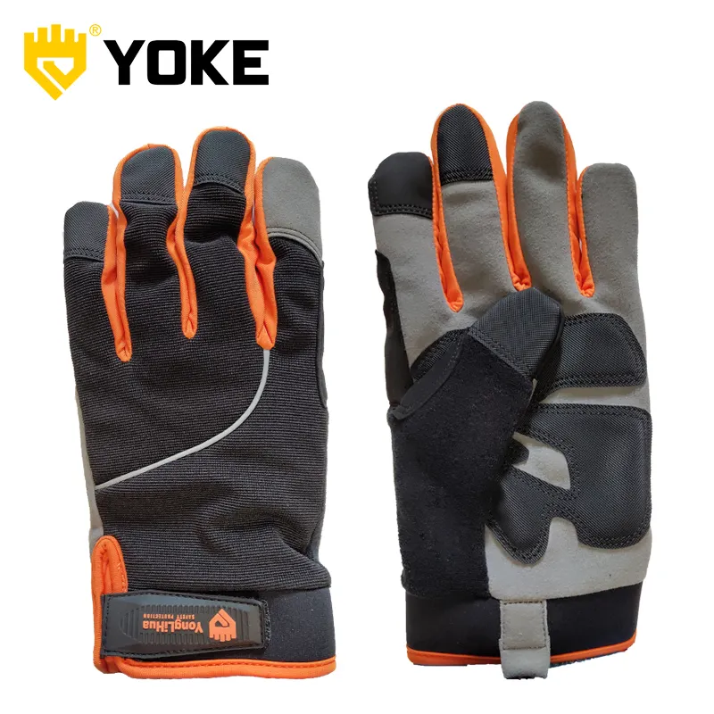 Impact Resistant Safety Work Anti Slip mechanic gloves mechanics motocross gloves