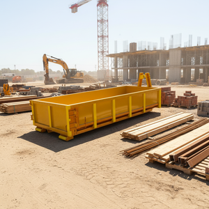 Контейнеры для мусора с крюковым захватом, мобильные контейнеры для мусоровозов - Product Image 4