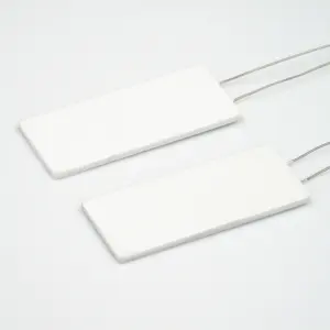 MCH ceramic heating element plate insulated resistor rectangle white electric ceramic heating element