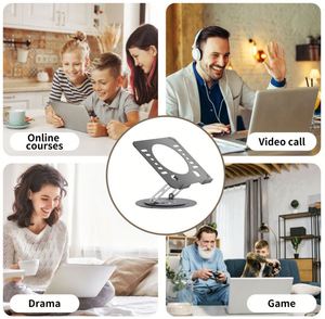 Mesa Plegable Ajustable de Acero para Portátil, Soporte para Notebook con Rotación de 360 Grados, 16 Pulgadas, para Uso en Oficina, Nuevo - Product Image 3