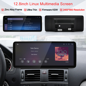 STWEI 2026 Nueva Pantalla Delgada con Sistema Linux de 12.8 Pulgadas y Resolución 2400X900 para Mercedes-Benz Clase C W204 4.0, CarPlay Inalámbrico para Auto - Product Image 5