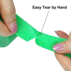 Cinta de Crepé Verde Lima de Alta Visibilidad para Barreras de Zonas de Construcción y Marcado de Pisos de Almacenes - Color de Seguridad ANSI - Product Image 3