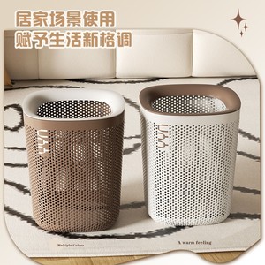 Cubo de basura Yyn de 12L o más, cilíndrico, con cubo interior extraíble, para uso en interiores. - Product Image 4