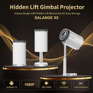 Salange giá tốt nhất x5g máy chiếu 720p Thông minh mini Lift Hidden ngoài trời proyectores Android nhà di động video LED máy chiếu - Product Image 2