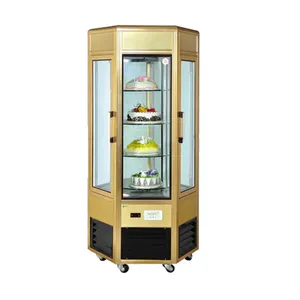 Commercial Cake Display Fridge 5 Layer Cake Chiller Display Refrigeration Equipment
