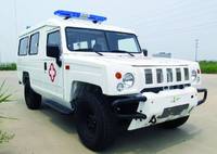 Nouvelle ambulance JMC manuelle diesel 4x4 avec brancard et sirène intégrés, certifiée ISO9001 et CCC, longueur 3-8m