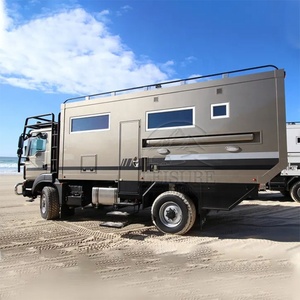 Nuevo vehículo personalizado para acampar al aire libre <span class=keywords><strong>Mercedes</strong></span> Outdoor Truck <span class=keywords><strong>Camper</strong></span> Nuevo diseño 19ft Expedition Pod Truck Box - Product Image 1