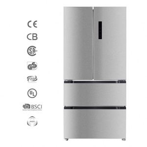 523L Professional Factory Energy Saving Smart <b>Fridge</b> Adjustable Frost Feet Refrigerator French Door <b>Fridge</b> Refrigerator French D - Product Image 5