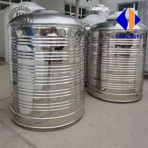 Réservoir <span class=keywords><strong>d</strong></span>'<span class=keywords><strong>eau</strong></span> rond en acier inoxydable pour usage domestique, petit et durable - Product Image 6
