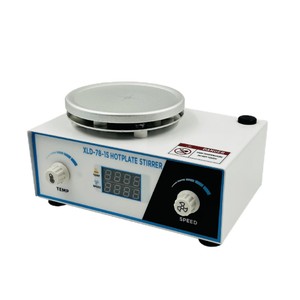 เครื่องกวนสารแบบแผ่นร้อน XLD-78-1S พร้อมหน้าจอดิจิตอลและระบบควบคุมอุณหภูมิสำหรับใช้ในห้องปฏิบัติการ - Product Image 1