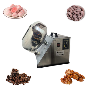 Sartén con Revestimiento de Acero Inoxidable para Nueces, <span class=keywords><strong>Dulces</strong></span>, <span class=keywords><strong>Palomitas</strong></span> de Maíz, Cereales, Galletas, Frutas Secas, Granola, Bolas de Proteína y Productos de Aperitivos - Product Image 2