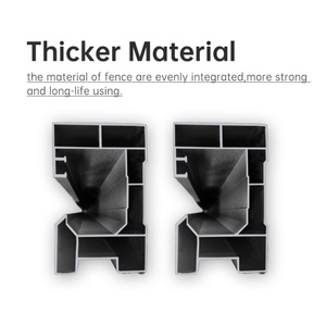 Barrières rétractables intelligentes modernes, portes pliantes pour piétons avec protection de sécurité, clôture décorative - Product Image 4