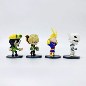 หุ่นตุ๊กตาญี่ปุ่น12ชิ้น, หุ่นตัวการ์ตูนอะนิเมะเรื่องฮีโร่ของฉันรูปปั้นตุ๊กตา - Product Image 3