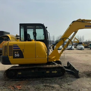 รถขุดขนาดเล็กมือสอง Komatsu PC56 5 ตัน สภาพ 95% พร้อมใช้งาน ระบบไฮดรอลิกแบบตีนตะขาบ ประสิทธิภาพเยี่ยม ของแท้ ขาย - Product Image 1