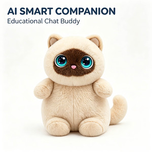 ตุ๊กตาเพื่อนหุ่นยนต์ AI สุดสร้างสรรค์ ควบคุมผ่านแอปพลิเคชัน พร้อมระบบจดจำเสียงอัจฉริยะ - Product Image 1