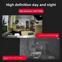 Caméra de sécurité sans fil domestique FY866, caméra WiFi HD 1080P, détection humaine, vision nocturne, grand angle, carte mémoire, visualisation à distance