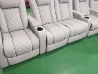 Design moderne Offre Spéciale cuir grain supérieur puissance inclinable cinéma canapé vip salon meubles inclinable électrique