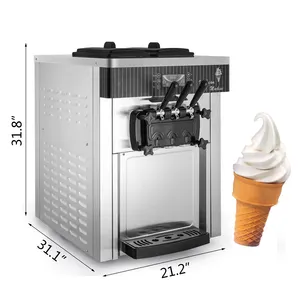 12L 아이스크림 기계/소프트 아이스크림 메이커/상업 냉동 yugurt 기계