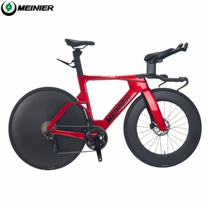 Bicicleta de Contrarreloj de Fibra de Carbono con 2x12 velocidades, L-twoo Er9 y Juego de Bielas 105 R7000, Ruedas de Disco Completas, para Triatlón y Carretera, Modelo Tt670 - Product Image 2