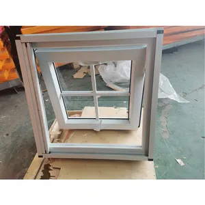 Free spare parts pvc window roof window and skylight TOP hung Open outward windows