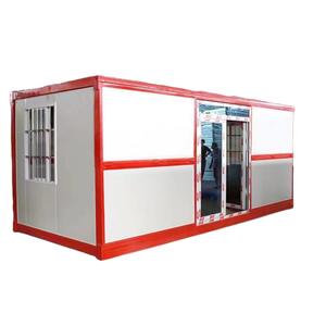 Ce/ISO chứng nhận fc5800 20ft xách tay Gấp Thép container nhà tiết kiệm không gian mô hình cho văn phòng phòng ngủ nhà hoặc thanh sử dụng - Product Image 3