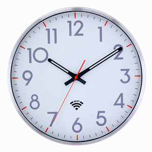 Auto Set Wall <b>Clock</b> Plastic Quartz Design for Living Room Single Face Needle Display - Product Image 1