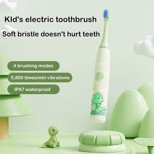 Brosse à dents électrique sonique portable IPX7 étanche rechargeable à 6 têtes souples blanchissantes, autonomie de 100 jours, 5800 - Product Image 3