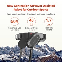 Exosquelette Robotique Portable Ultra Léger Amélioré pour la Marche et la Randonnée, Alimenté par IA, Plankexa Climber 3, Indice de Protection IP54, 30N-m