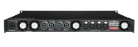 Penguat Daya Kelas D QS4.35 1U 4CH 3500W Berkinerja Tinggi dengan PFC dan Tegangan Lebar untuk Speaker Line Array Pertunjukan Panggung