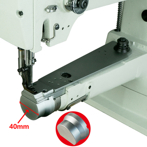 Machine à coudre industrielle multifonction à entraînement direct, point noué, une aiguille, pied entraîneur, vente directe usine 244D-2A pour sacs - Product Image 2