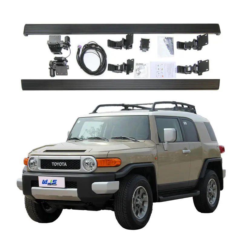 WEIJIA 2023 Electric Running Boards LC200/LC300 Excellent Quality Aluminum Side Steps Direct Manufacturer Fitting Cruiser Hilux
