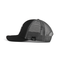 Topi Jaring Bordir Personalisasi Grosir OEM, Topi Trucker 112 Model Vintage Fashionable Berbahan Katun dengan Penutup yang Dapat Disesuaikan, Laris Manis