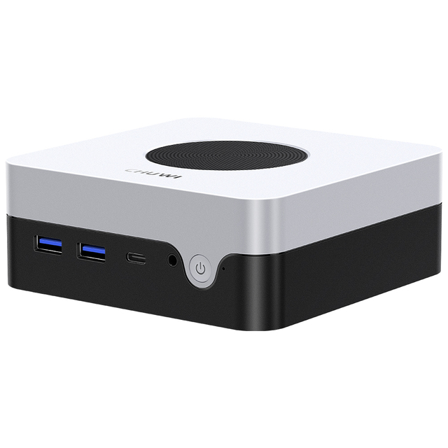 Chuwi Mini Pc Intel Core i3-1220P 8GB 256GB SSD Windows 11 Pro, Desktop Computer Nuc Pc for Office Home, Support 4K Dual Display