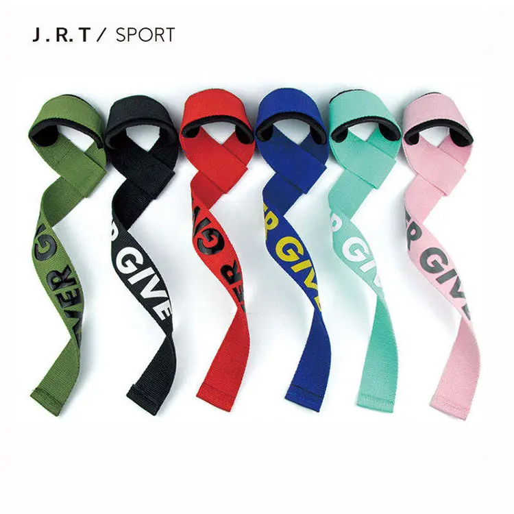 Sport Fitness Workout Gym Straps For Men Women Body Building Powerlifting Weightlifting Weight Lifting Wrist Straps