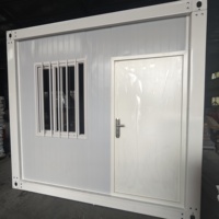 Vente d'usine Maison en conteneur préfabriquée moderne Petite maison en acier pour vivre ou bureau à domicile Design pliable élégant