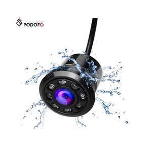 Podofo 8LED xe FHD CCD xe phía sau xem máy ảnh 170 góc rộng tầm nhìn ban đêm không thấm nước sao lưu đảo chiều đậu xe máy ảnh - Product Image 1