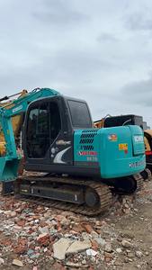 Mini-excavatrice sur chenilles d'occasion Kobelco SK75 d'origine japonaise, prix bas, haute qualité, bonnes performances, à vendre - Product Image 2
